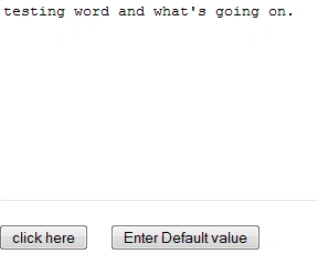 enter some value not a well formatted