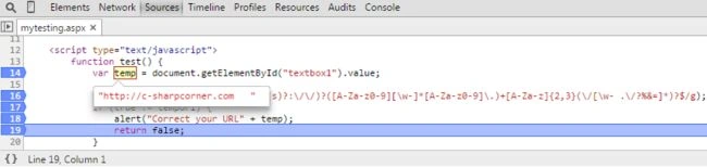 script code