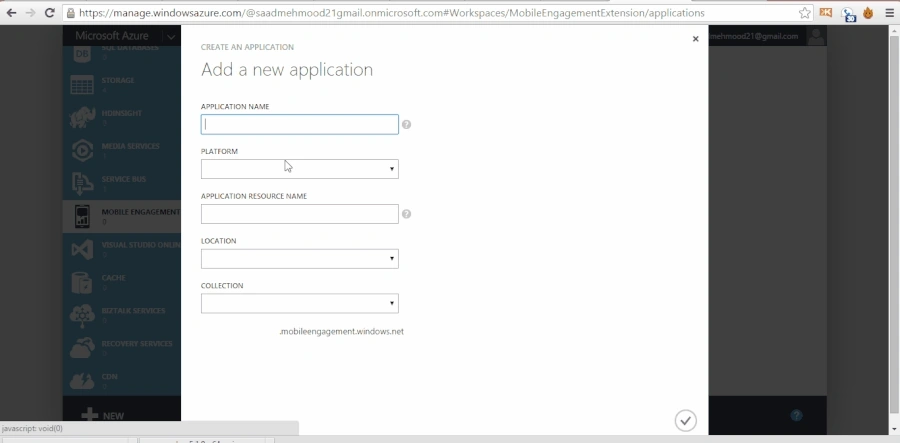 Mobile Engagement Application 