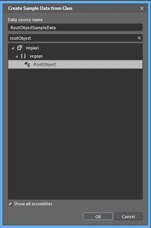 all sample data created