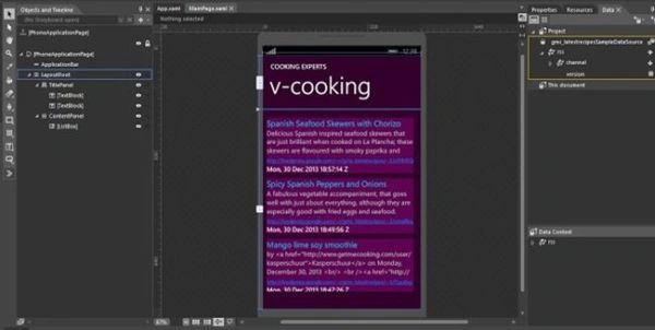 data and collection in windows phone