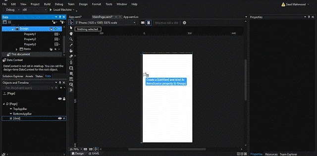 Styling your Sample Data