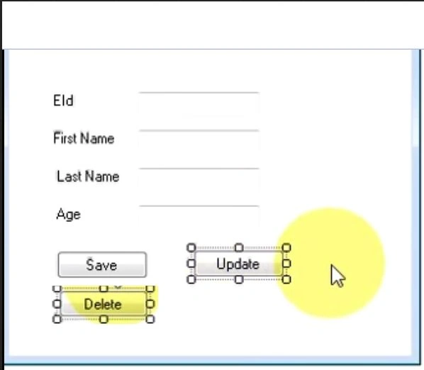delete button