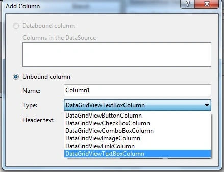 DataGridView