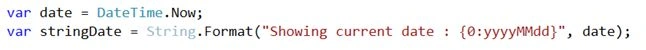 formatting 