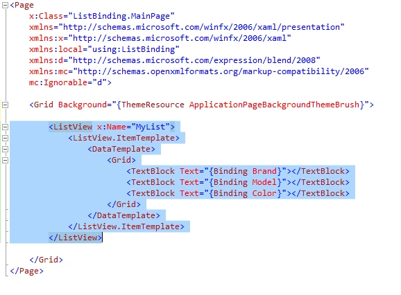 xml Code