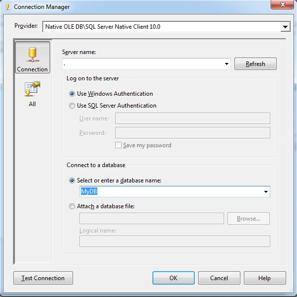 Connection Manager