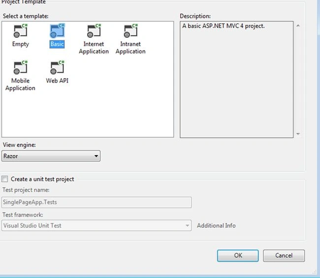 MVC4 project Template