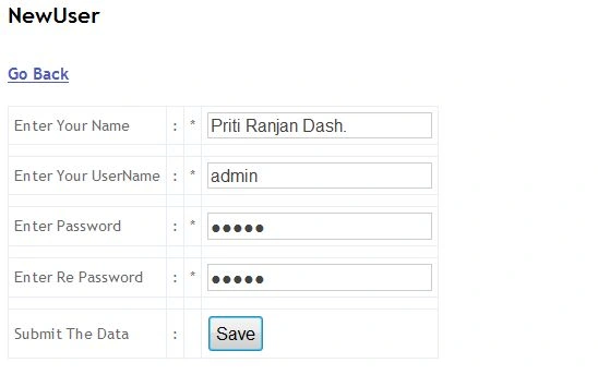 Run application