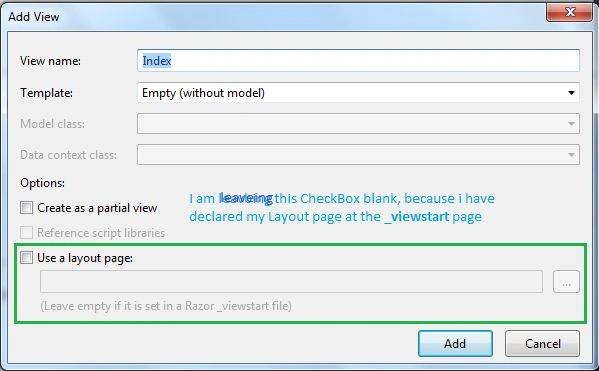 Add view