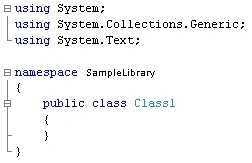 Class Library