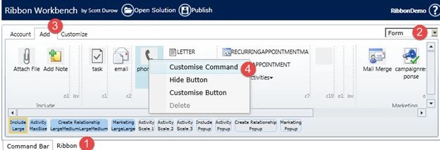 Customize Command