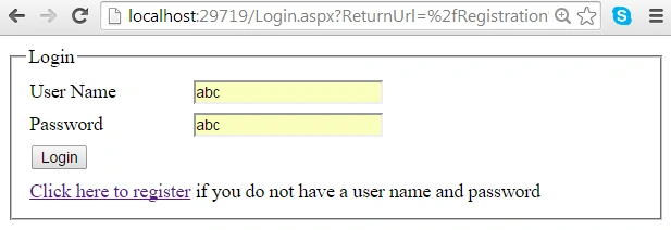 LoginPagetwo