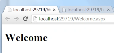 WelcomePage