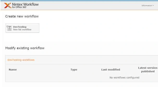 Nintex Workflows