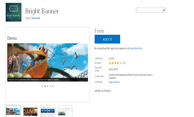 bright banner