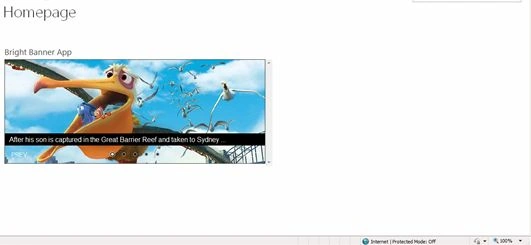 home page