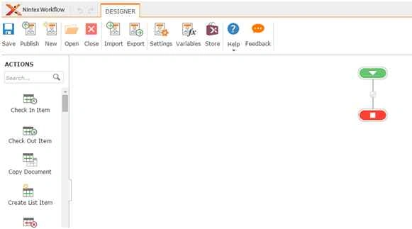 Create new workflow