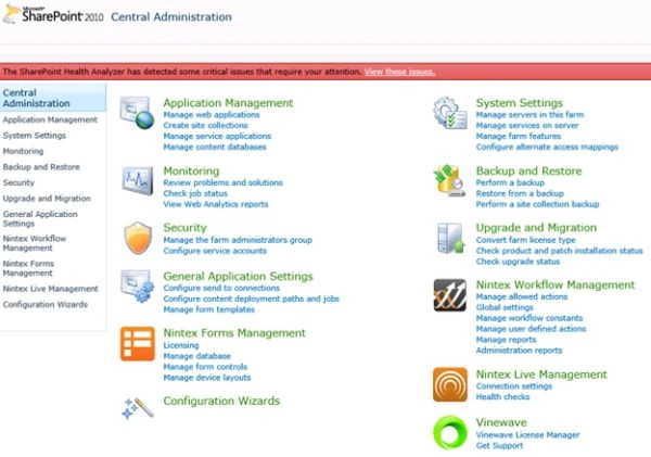 Central Administration