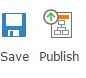 Click on Publish