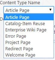 Article page