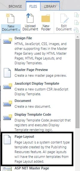 Page Layout