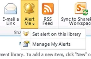 Manage my alerts