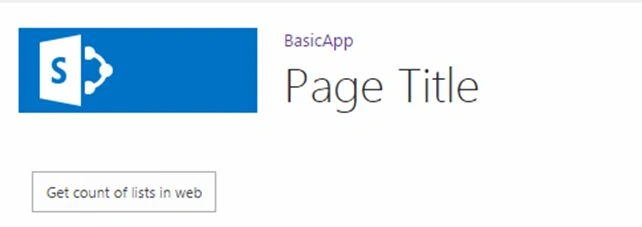 basic app