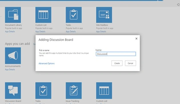adding discussion board