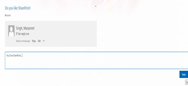 Others users can reply