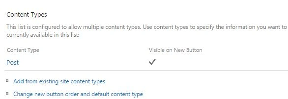 content type