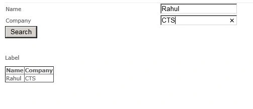 click on Search