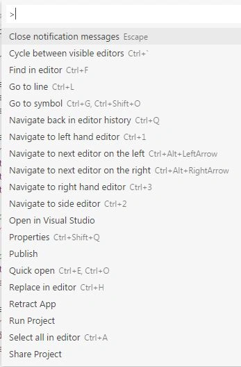 command and shortcut