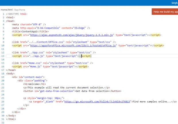 create app