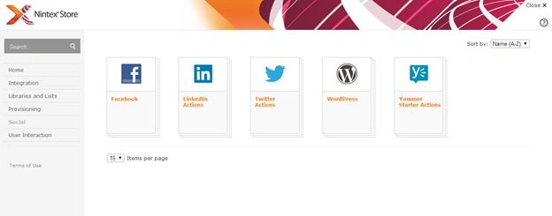 Social connective through Nintex