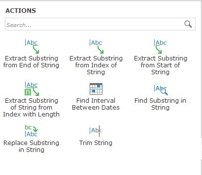 functionalities under Utility section