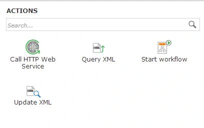 Integration functionality of Nintex