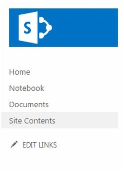 site contents