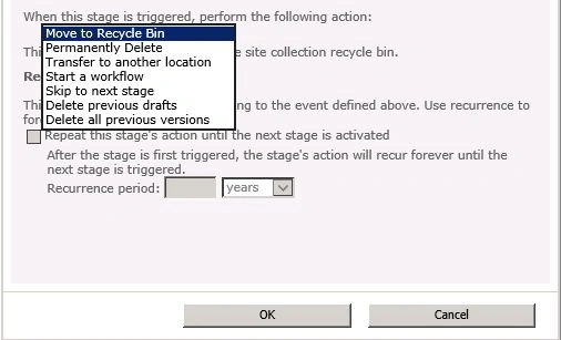 Create Content Organizer Rules