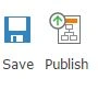 Click on Publish