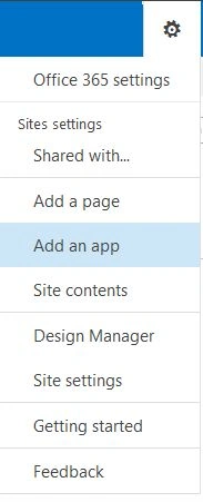 add an app