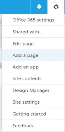 add a page