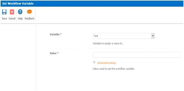 Set workflow