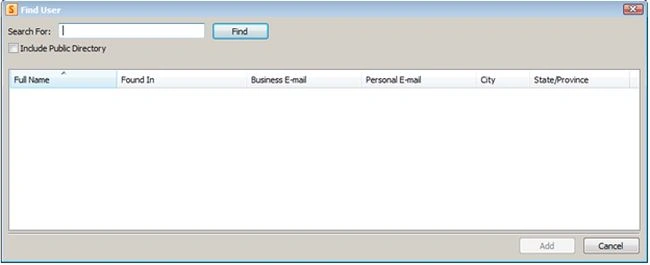 add a contact to your workspace