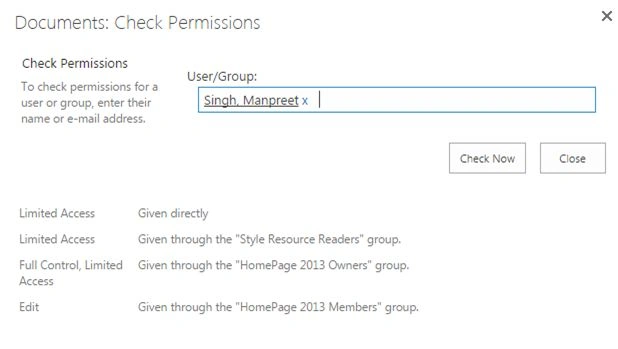 user group
