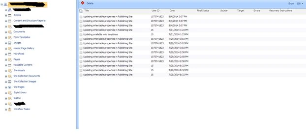 Content and Structure