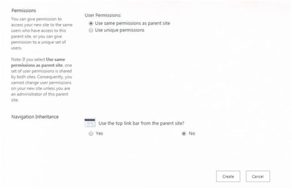 user permission