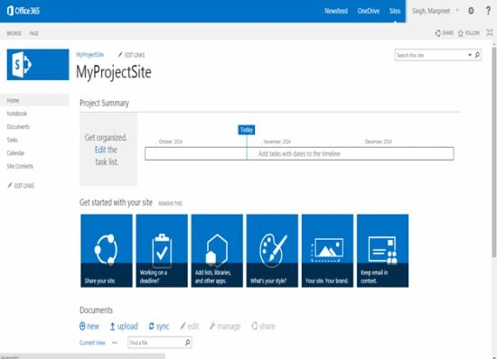 MyProject Site