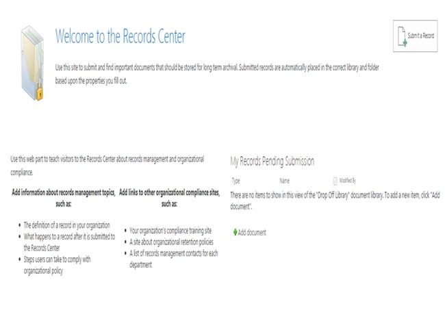 record center