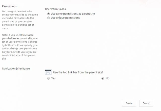user permission